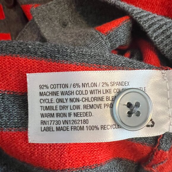 Merona Striped Cardigan - Sz XXL (NWT) - Picture 5 of 7